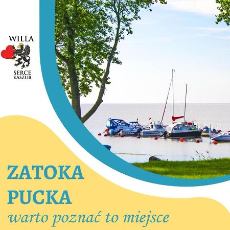 Serce Kaszub Pokoje Z Widokiem Na Zatoke Swarzewo Exteriör bild