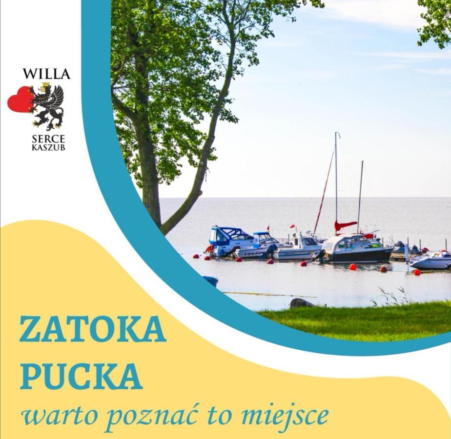 Serce Kaszub Pokoje Z Widokiem Na Zatoke Swarzewo Exteriör bild